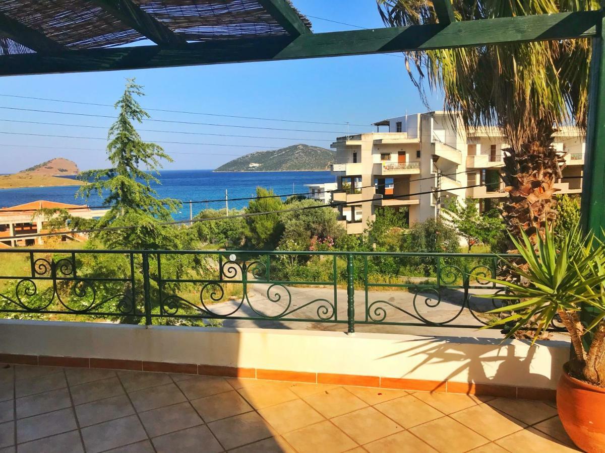 Kate's Beach Villa Pórto Ráfti Exterior foto